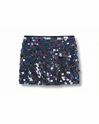 MIDNIGHT SEQUIN SKIRT