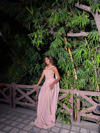 BLUSH PINK SEQUIN SET