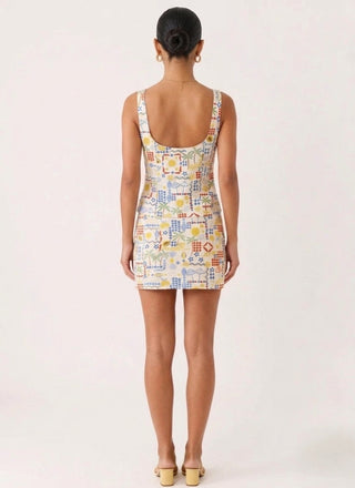 SUMMER CLUB PRINTED SKIRT