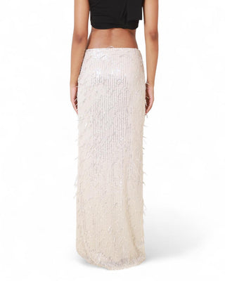 MOONLIGHT SEQUIN MAXI SKIRT