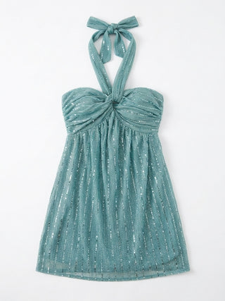IBIZA BLUE MINI DRESS