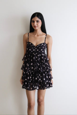 Polka Layered Dress