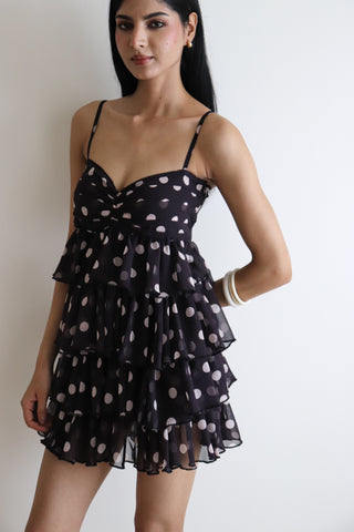 Polka Layered Dress