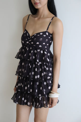 Polka Layered Dress