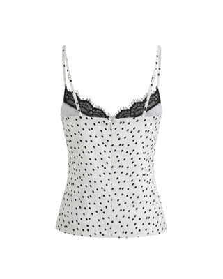 POLKA LACE CAMI TOP