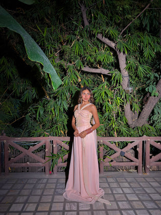 BLUSH PINK SEQUIN SET